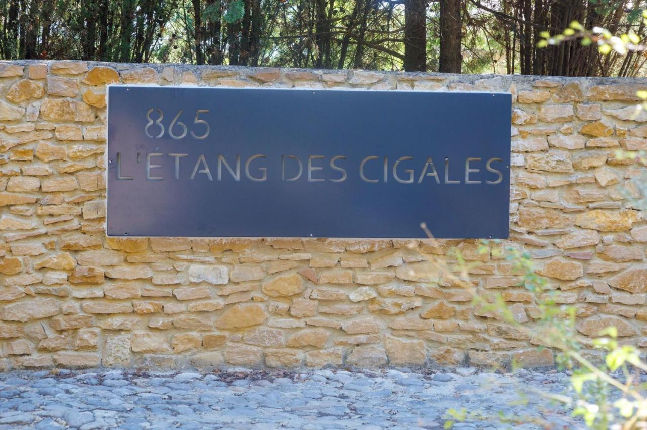 L'Etang Des Cigales Apartamento Uchaux Exterior foto